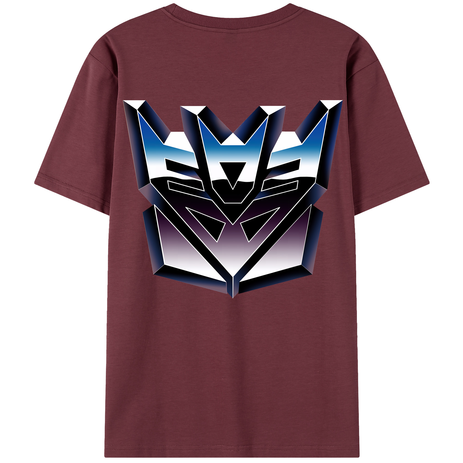 （画像用） Transformers トランスフォーマー 綿100％半袖Tシャツ（背面プリント）